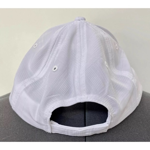 NEW MERCEDES BENZ WHITE HIGH PROFILE TRUCKER BASEBALL CAP HAT GRAY EMBROIDERY OS - Picture 3 of 8